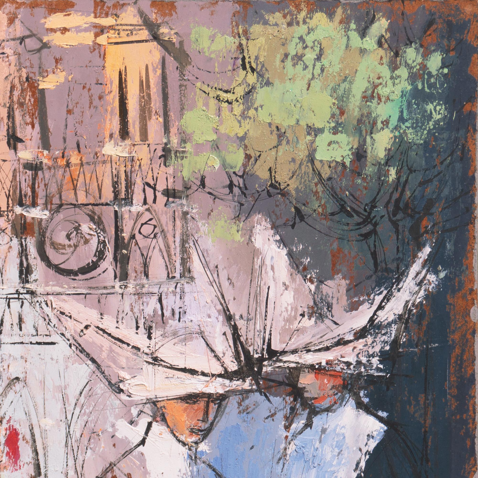 „Frauen in der Notre-Dame“, Paris, München, Modernistische Frauen, AIC, Smithsonian, Carmel im Angebot 1
