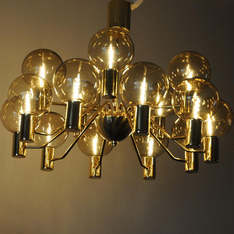 Patricia T372/15 Chandelier from 1960s by Hans-Agne Jakobsson, Markaryd, Sweden 2