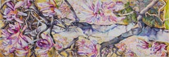 'Magnolia Spine' original watercolor signed by Patricia Tobacco Forrester