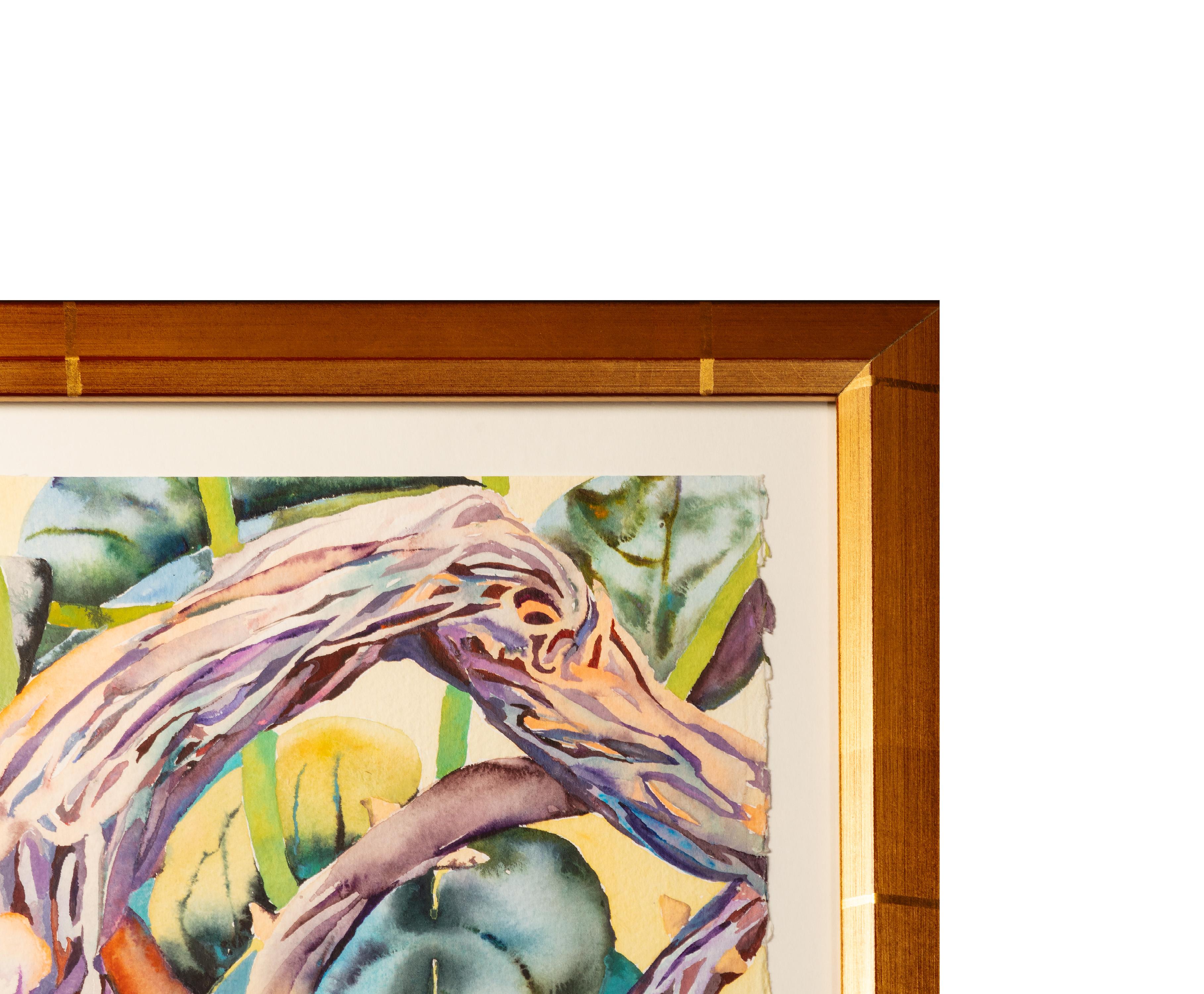 'Rosas y espinas' acuarela original firmada por Patricia Tobacco-Forrester 5