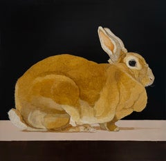 UN CONEJO REX - Hiperrealismo / Pintura de animales domésticos / Piel / Conejito
