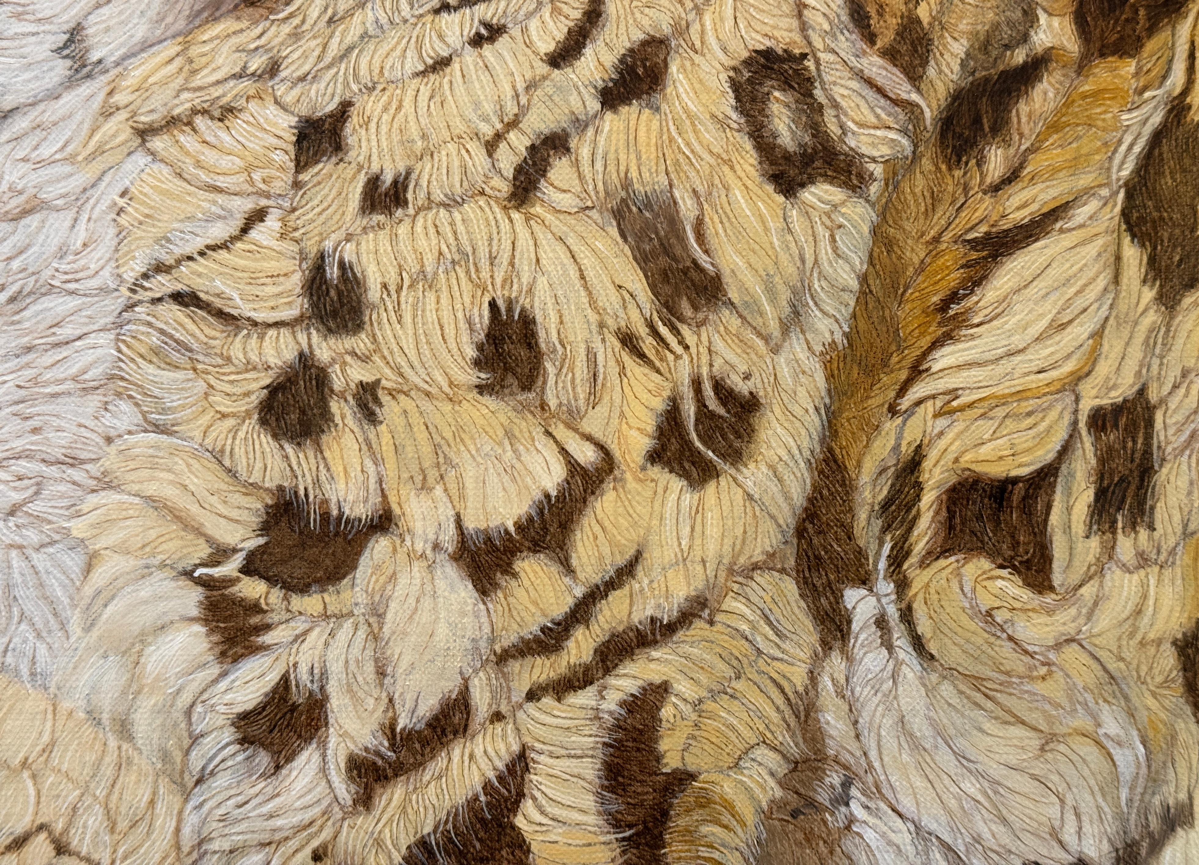 LEOPARDO AMUR HEMBRA CAPTURA - Realismo / Animal en peligro de extinción / Conservación en venta 1