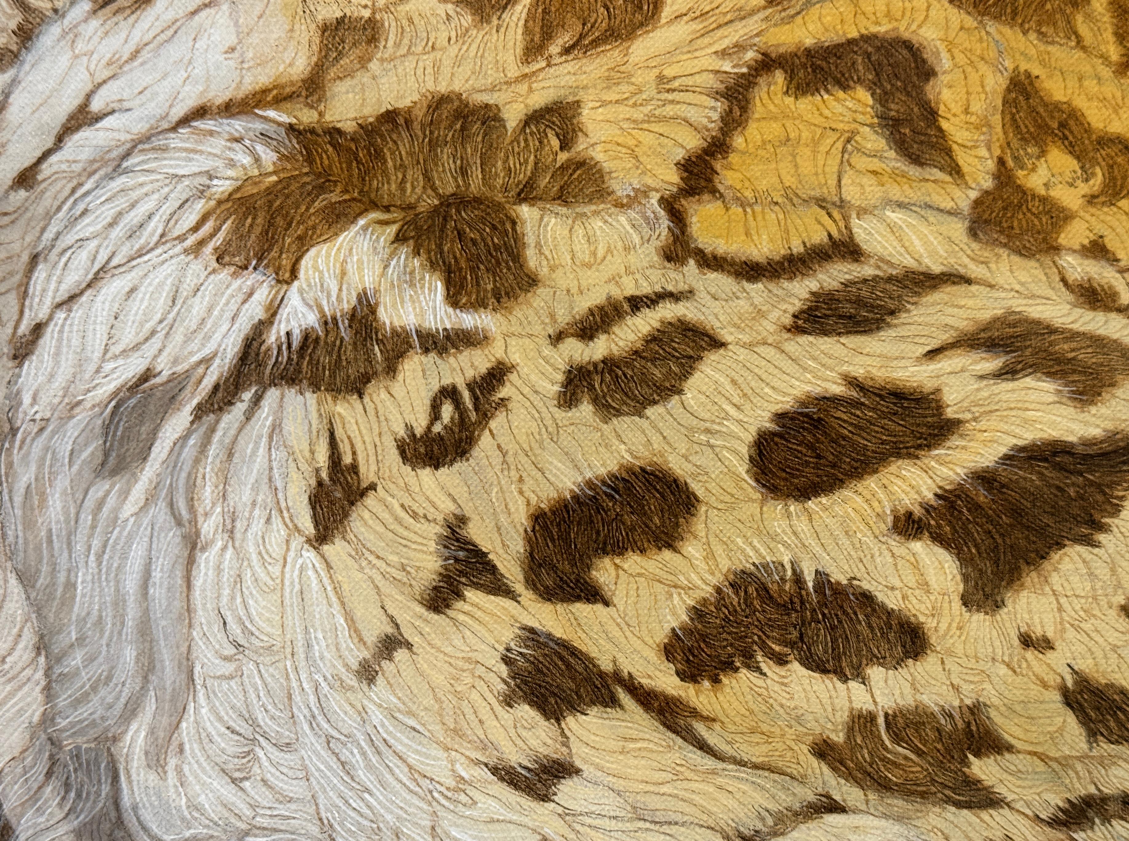 LEOPARDO AMUR HEMBRA CAPTURA - Realismo / Animal en peligro de extinción / Conservación en venta 2