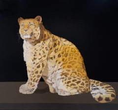 LEOPARDO AMUR HEMBRA CAPTURA - Realismo / Animal en peligro de extinción / Conservación