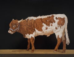TEXAS LONGHORN YEARLING - Realism / Animal / Cattle / Cow / Farm Animal