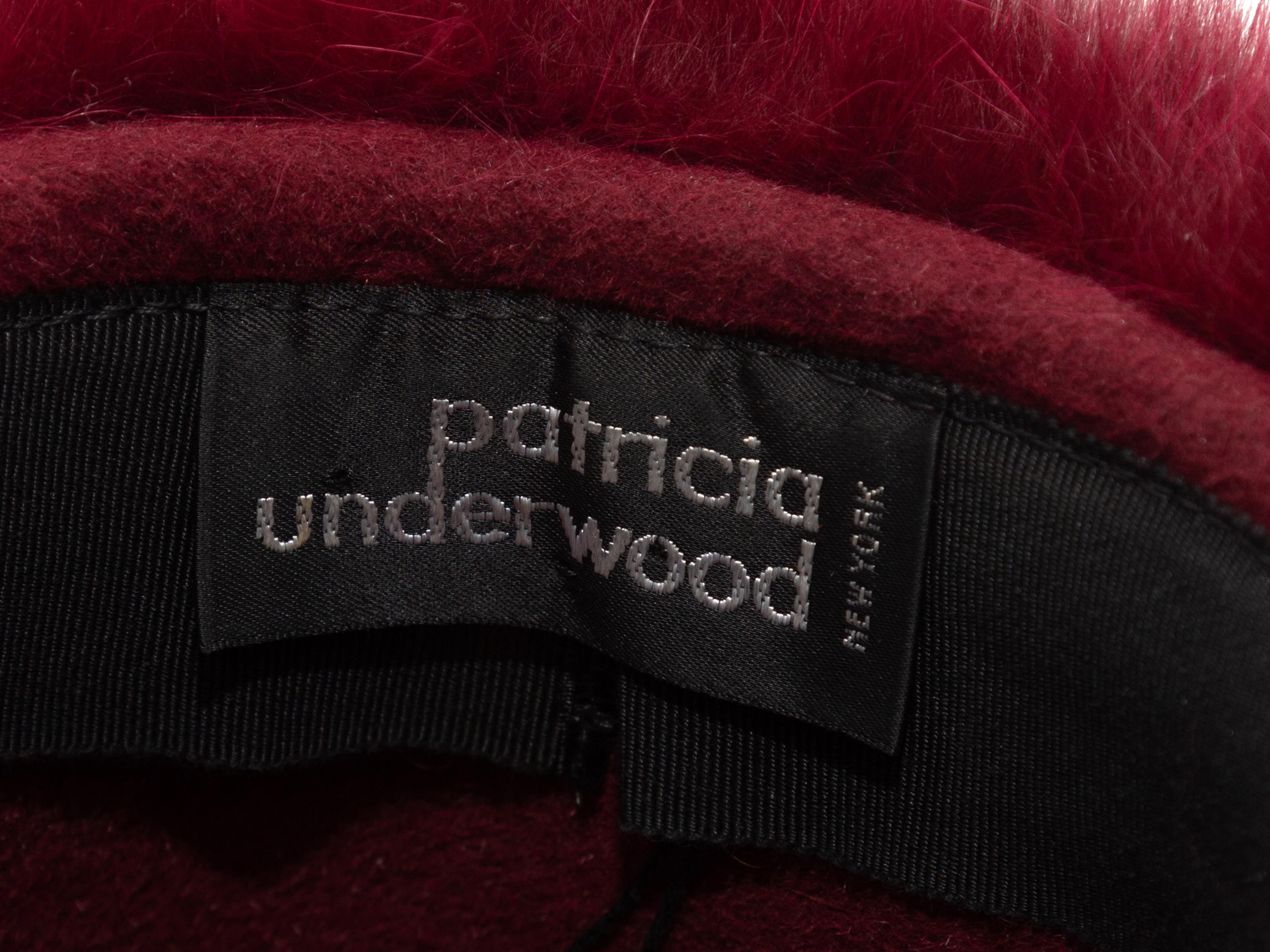 Women's Patricia Underwood Black Patterned Bucket Hat