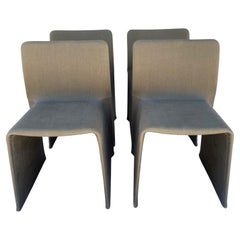 Patricia Urquiola 4 Glove chairs  Molteni edition Metal/jersey