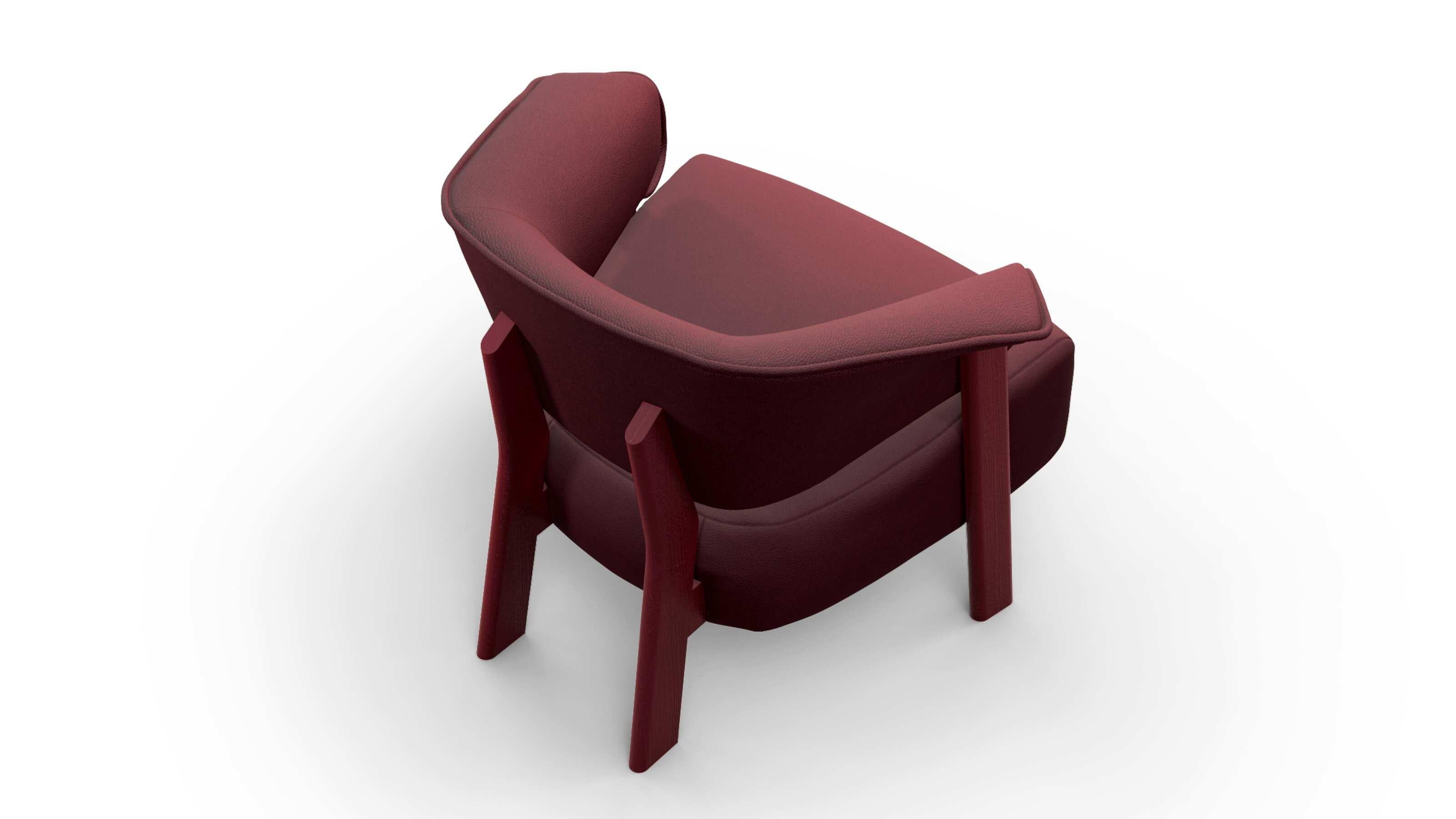 Mid-Century Modern Patricia Urquiola Back-Wing Armchair For Cassina For Sale