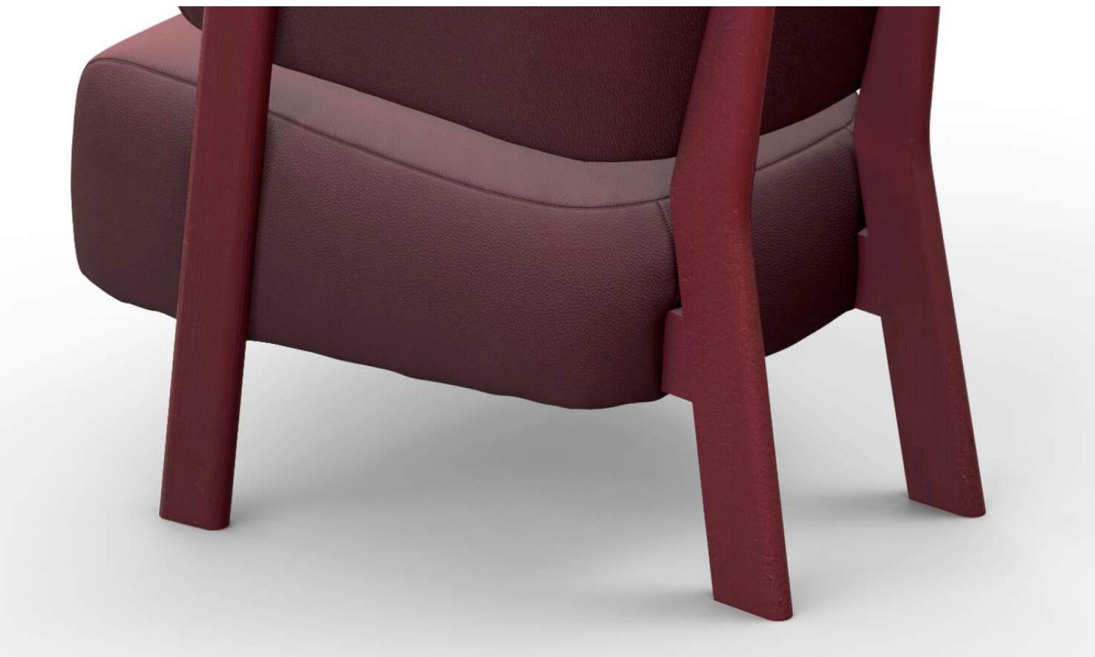 Contemporary Patricia Urquiola Back-Wing Armchair For Cassina For Sale