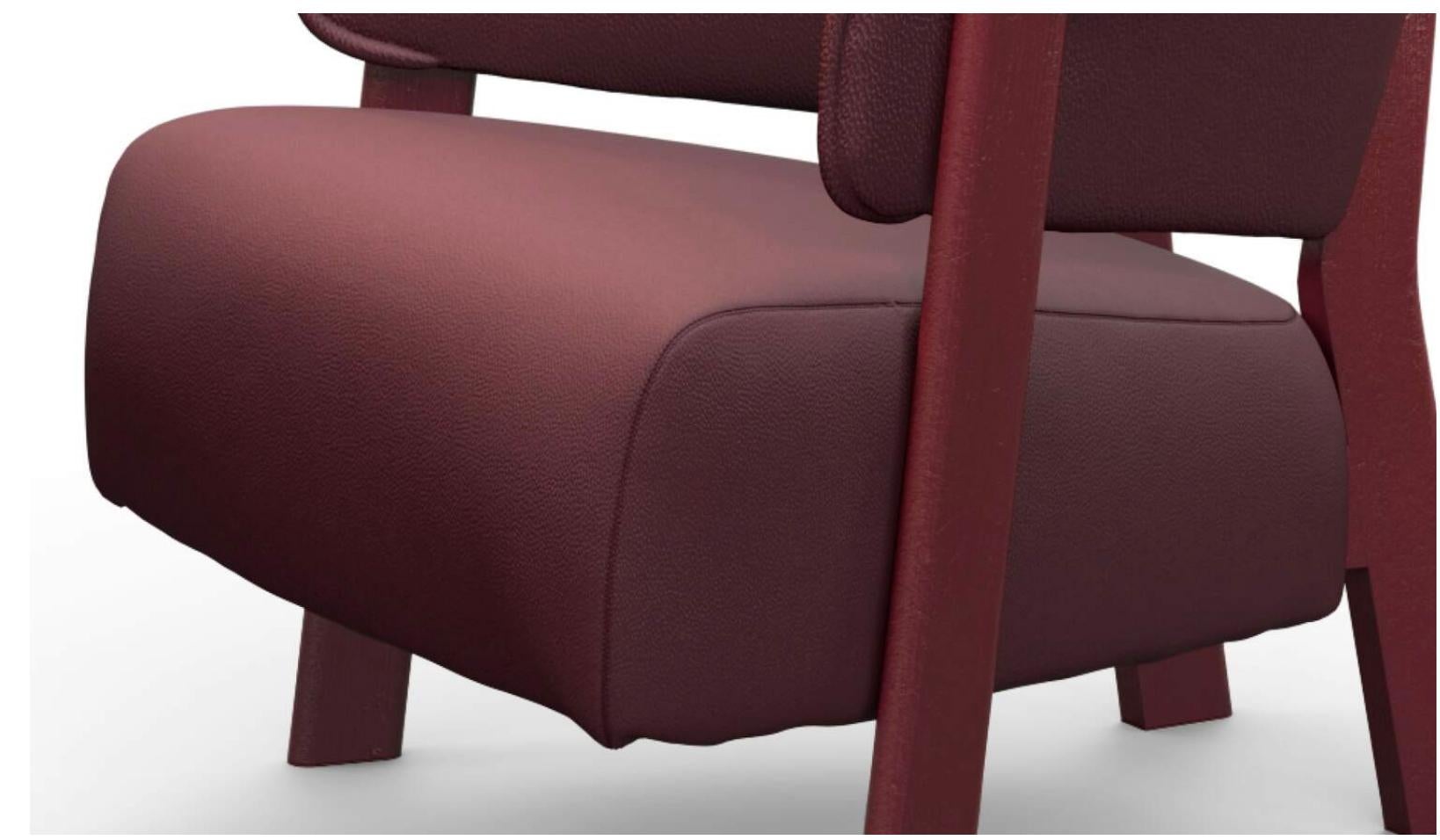 Walnut Patricia Urquiola Back-Wing Armchair For Cassina For Sale