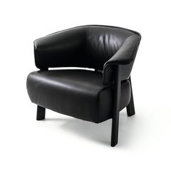 Patricia Urquiola ''Back-Wing Armchair', Wood, Foam and Leather by Cassina