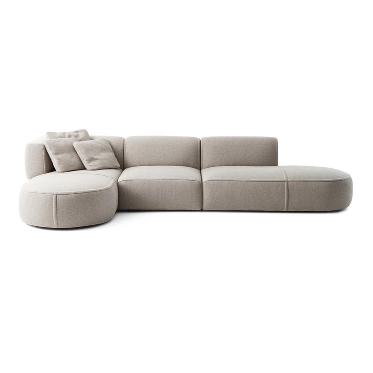 Patricia Urquiola 'Bowy' Sofa, Foam and Fabric by Cassina For Sale at  1stDibs
