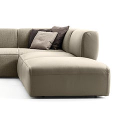 Patricia Urquiola 'Bowy' Sofa, Foam and Fabric by Cassina