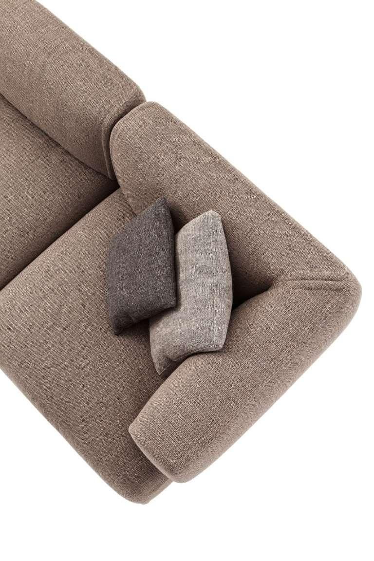 Mid-Century Modern Patricia Urquiola 'Bowy' Sofa, Foam and Fabric by Cassina For Sale
