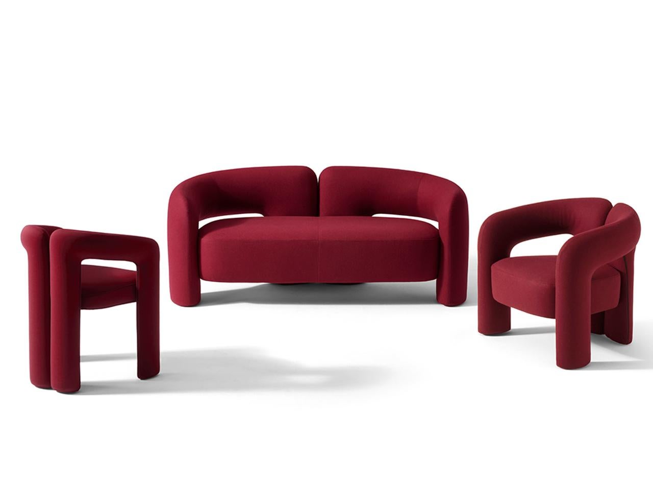 Ensemble Patricia Urquiola Dudet et deux fauteuils de Cassina en vente 3