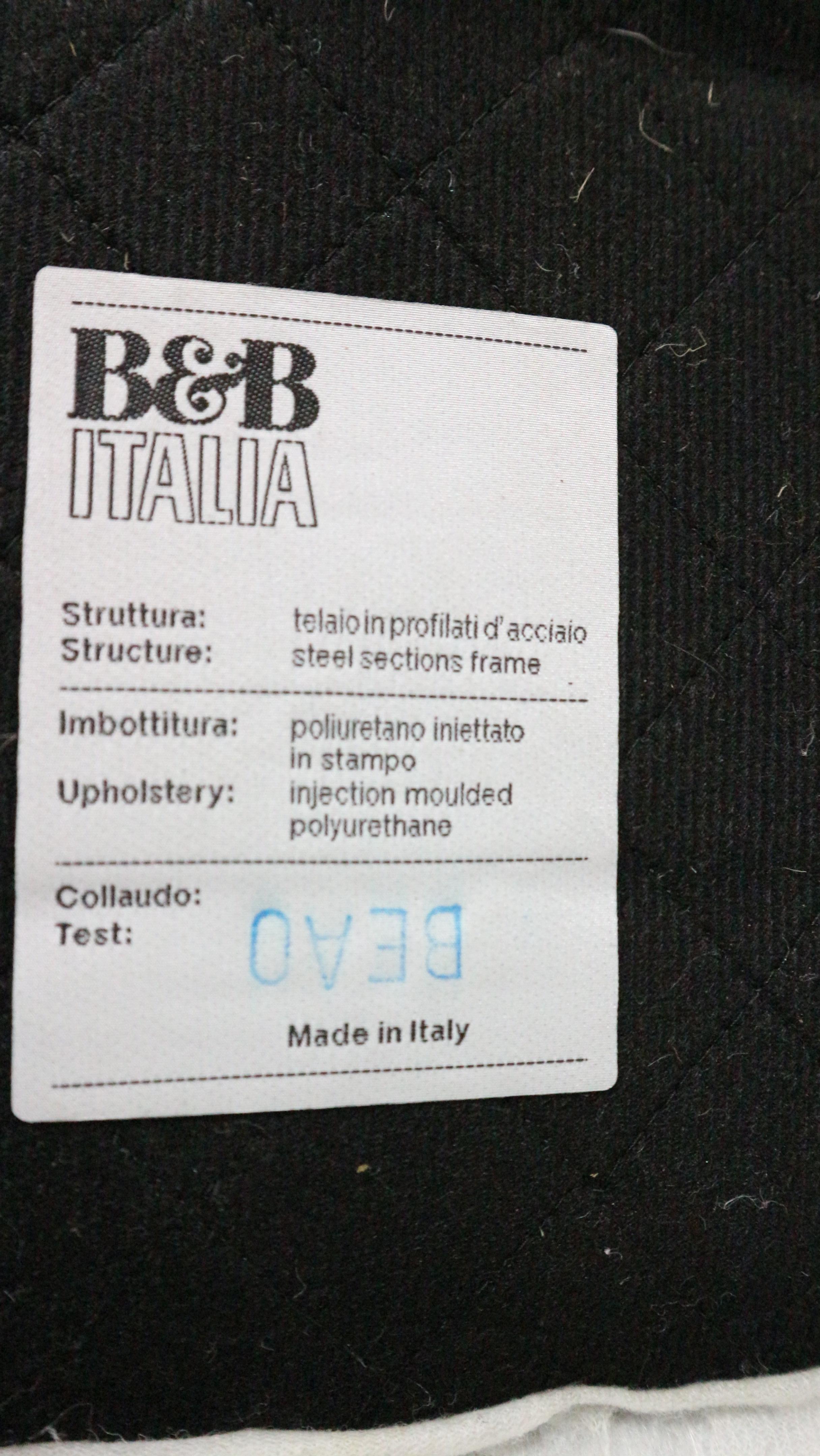 Canapé Fat de Patricia Urquiola  pour B&B Italia, nouveau tissu d'ameublement bouclé en vente 13