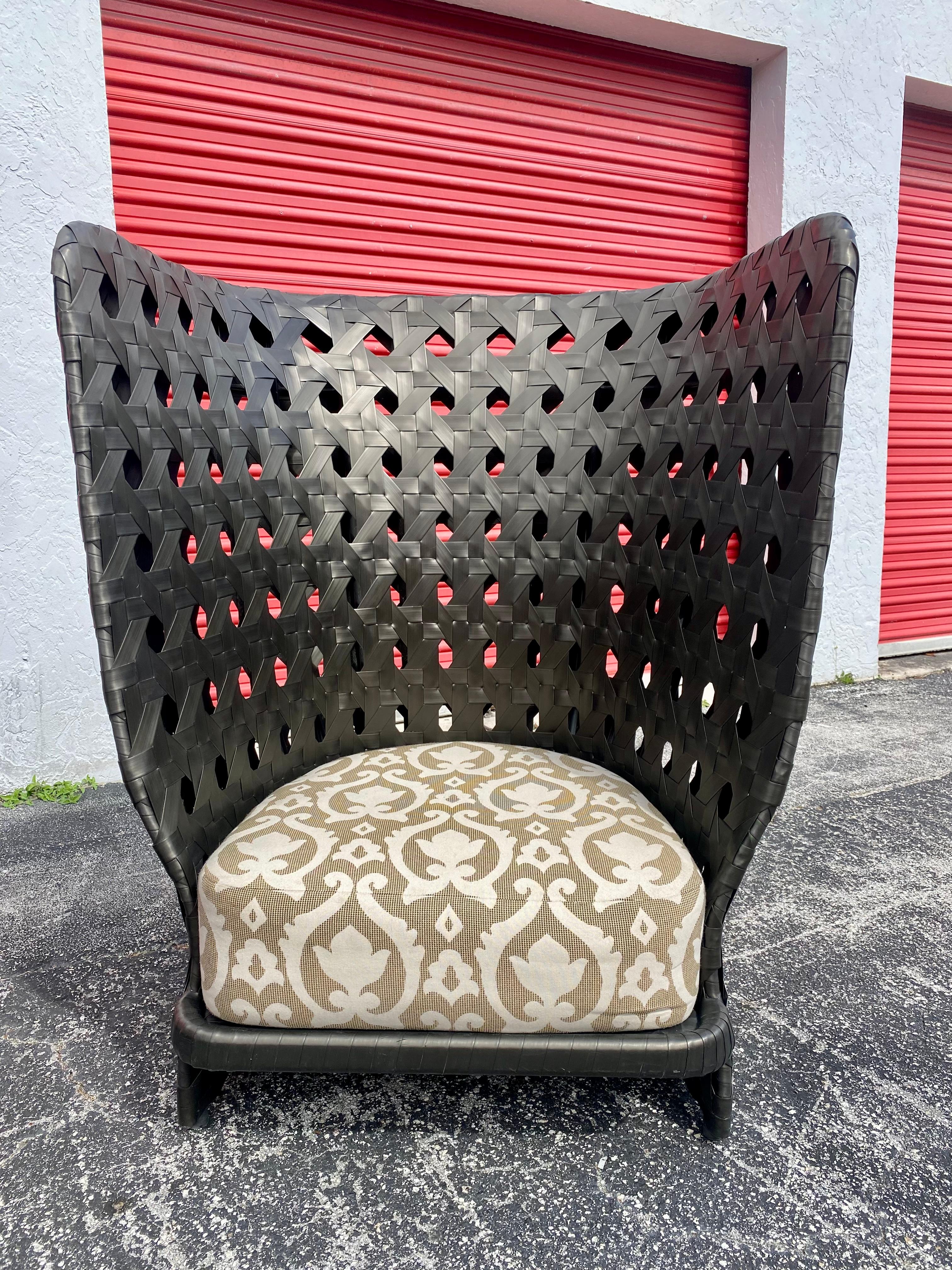 Italian Patricia Urquiola for B&B Italia Canasta Chairs, Set of 2