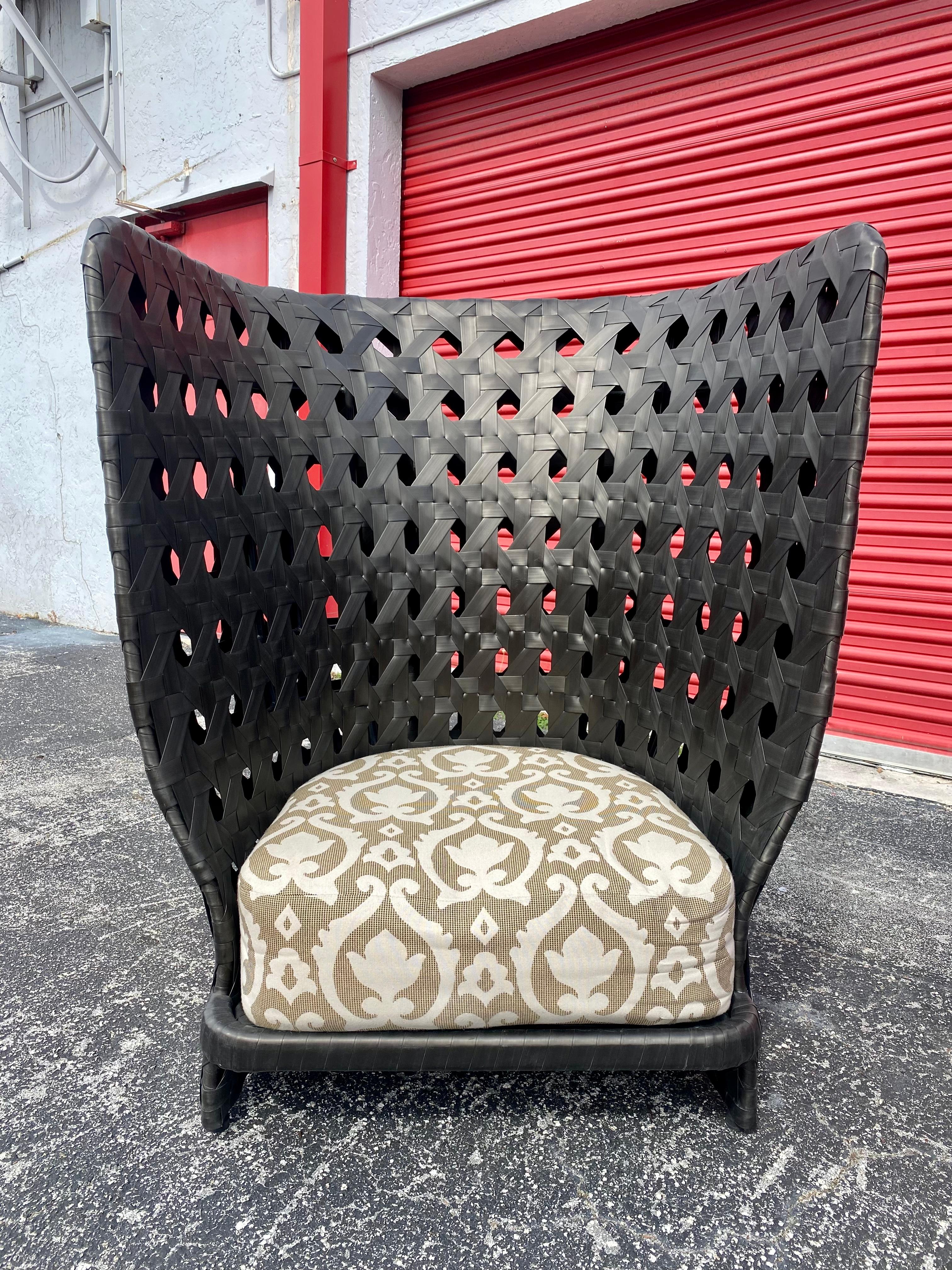 Patricia Urquiola for B&B Italia Canasta Chairs, Set of 2 In Excellent Condition In Fort Lauderdale, FL