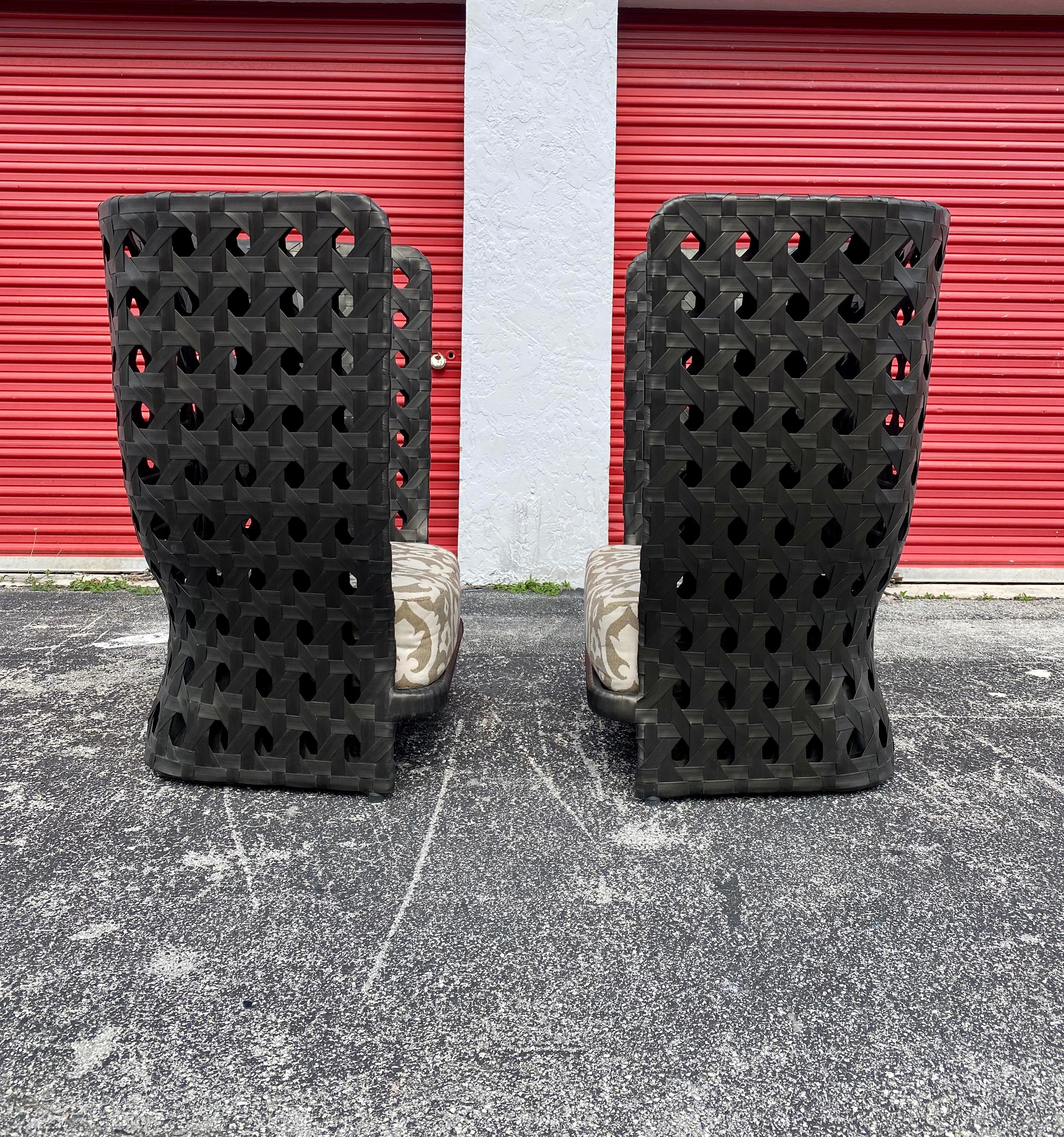 Patricia Urquiola for B&B Italia Canasta Chairs, Set of 2 1