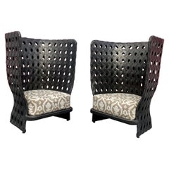 Patricia Urquiola for B&B Italia Canasta Chairs, Set of 2