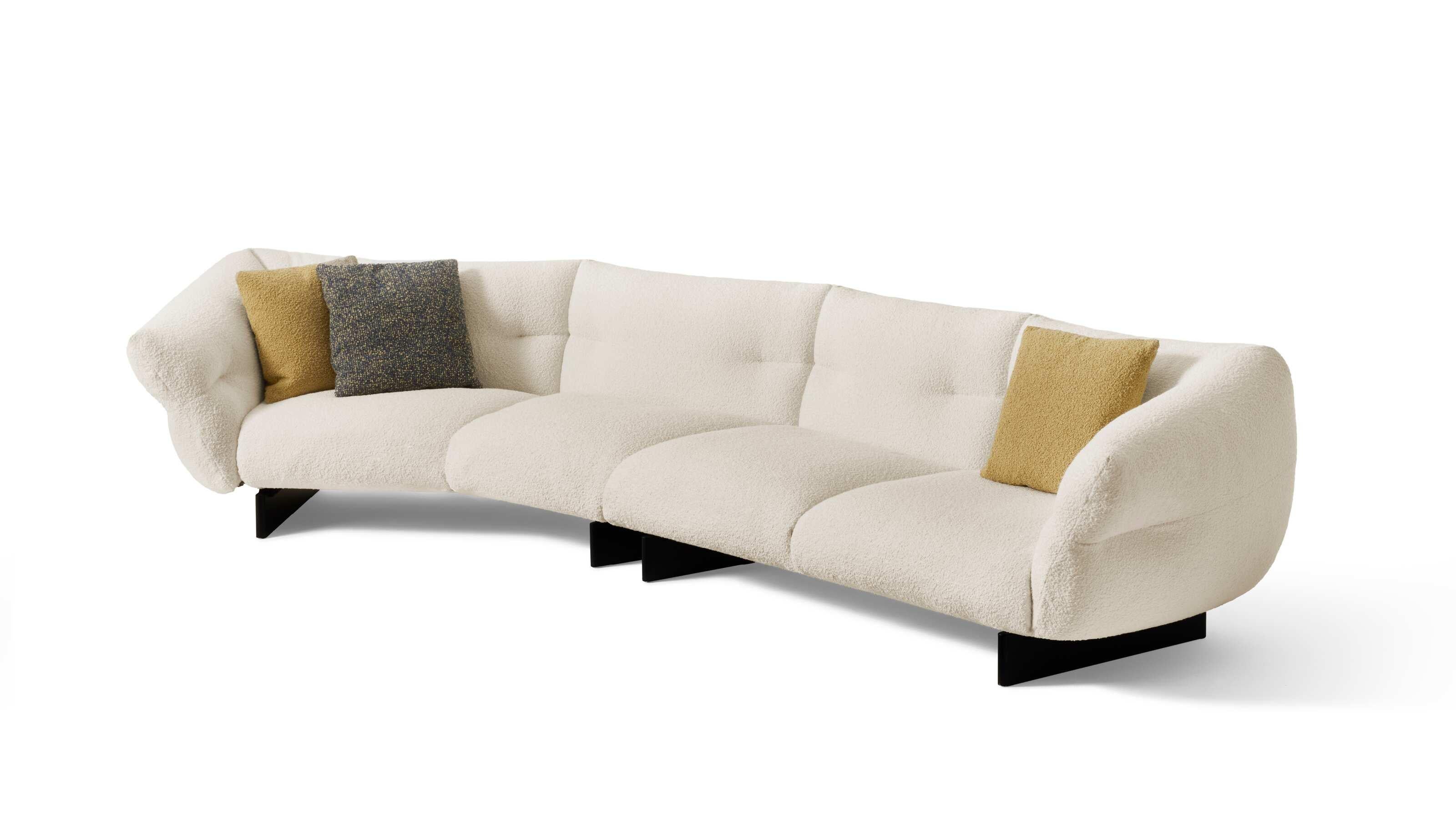 Patricia Urquiola Sofá Mon - Cloud Para Cassina 

Un refugio generoso y acogedor que celebra la comodidad y la hospitalidad.

Diseñado por Patricia Urquiola, Mon-Cloud es un sofá extremadamente elegante y versátil, estudiado para replantear el