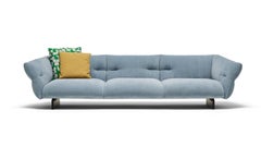 Patricia Urquiola Mon-Cloud Sofa, Mid-Century Modern Fabric, Italy