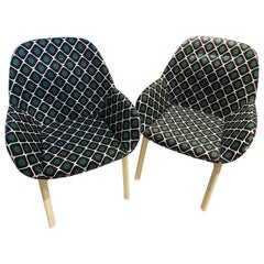Patricia Urquiola, Pair of Armchairs "Clap" for Kartell, 2020