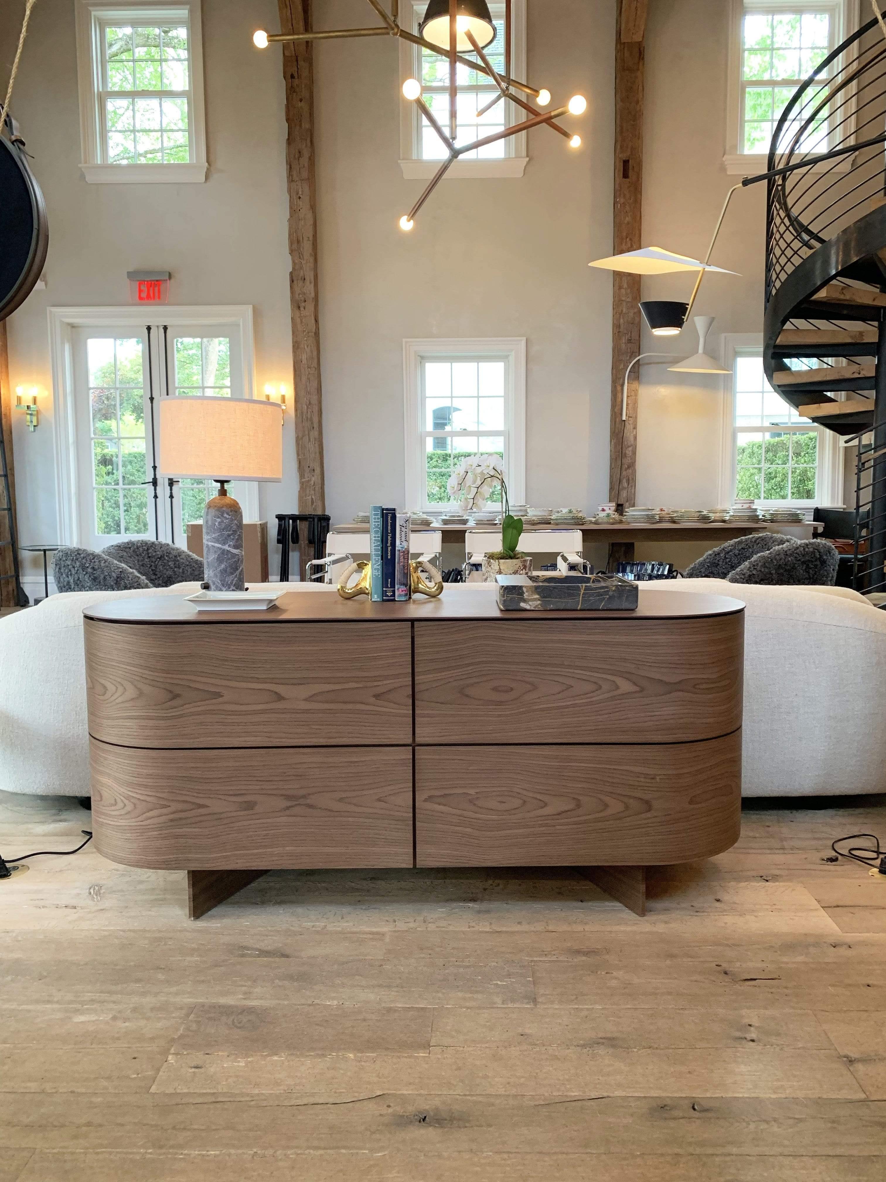 XXI secolo e contemporaneo Patricia Urquiola Rondos 4 cassetti in noce americano di Cassina in vendita