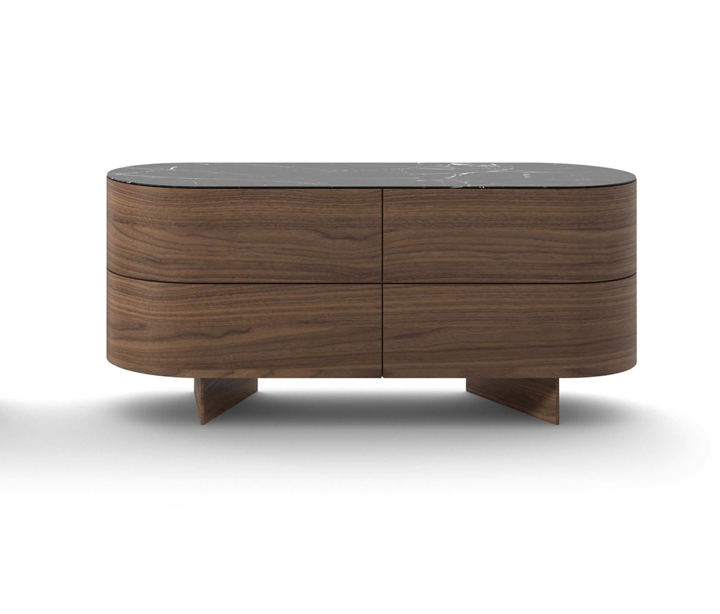 Patricia Urquiola Rondos Chest of Drawers For Cassina

Designed by Patricia Urquiola, Rondos is a design chest of drawers with soft, rounded contours that curve gracefully around the sides, lending an informal and very inviting air to the living