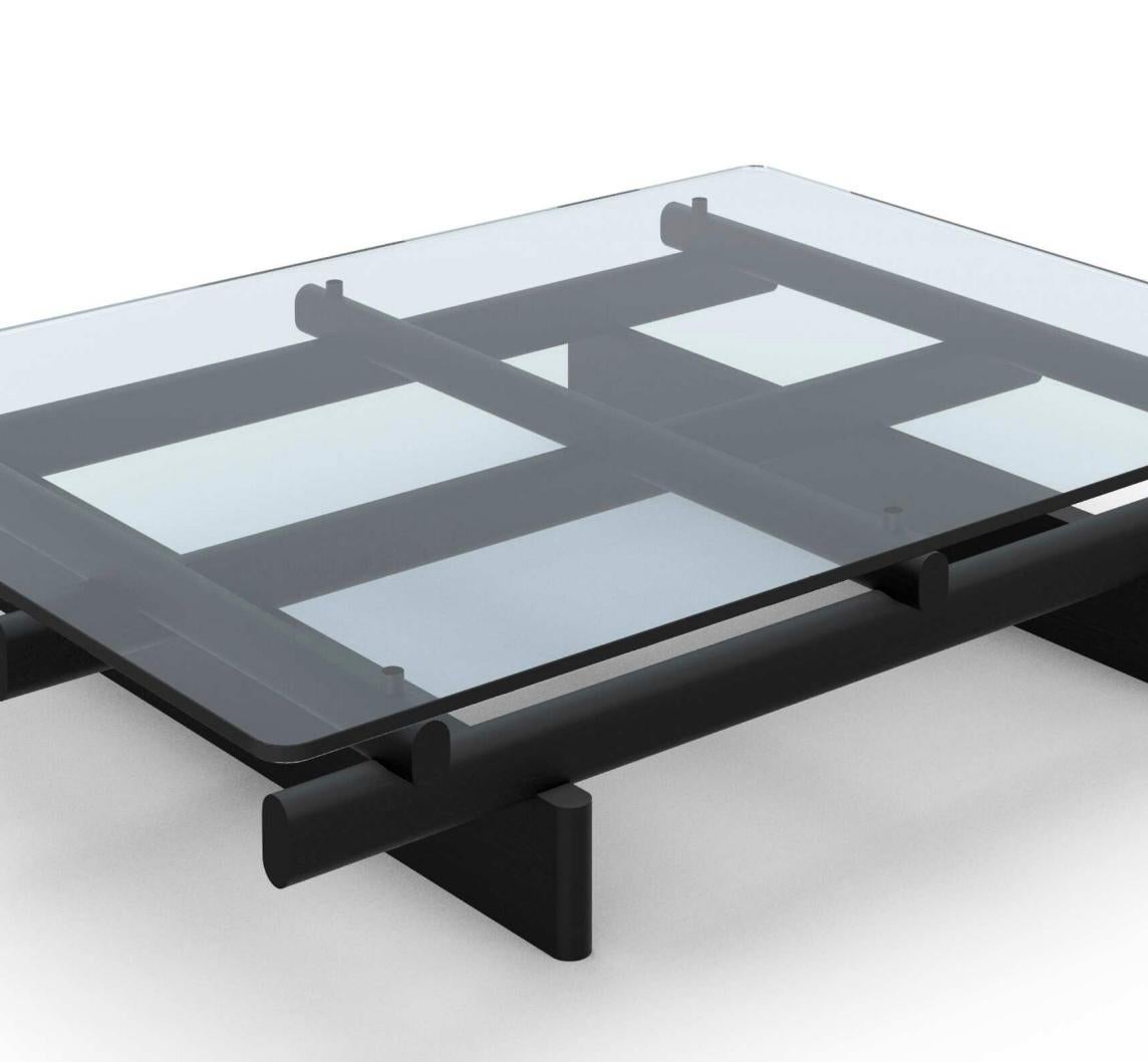 Patricia Urquiola Sengu Coffee Table For Cassina

Asian-inspired, this design coffee table by Patricia Urquiola is a domestic architecture enhanced by the layering of different materials.

The system of primary and secondary oval beams that supports
