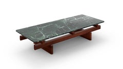 Patricia Urquiola Sengu Coffee Table in Wood & Glass, Modern Design by Cassina