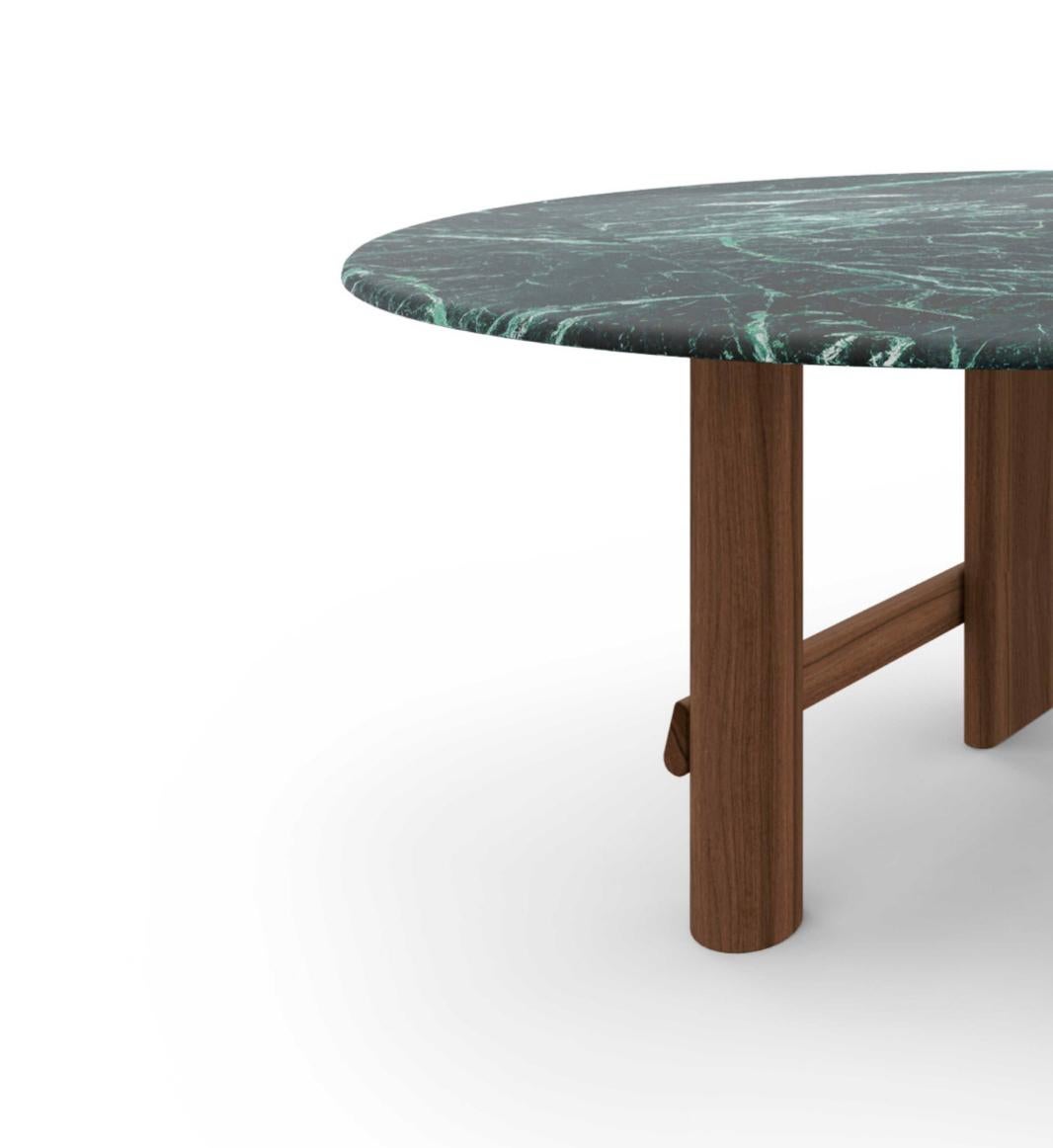 Walnut Patricia Urquiola Sengu Table For Cassina For Sale