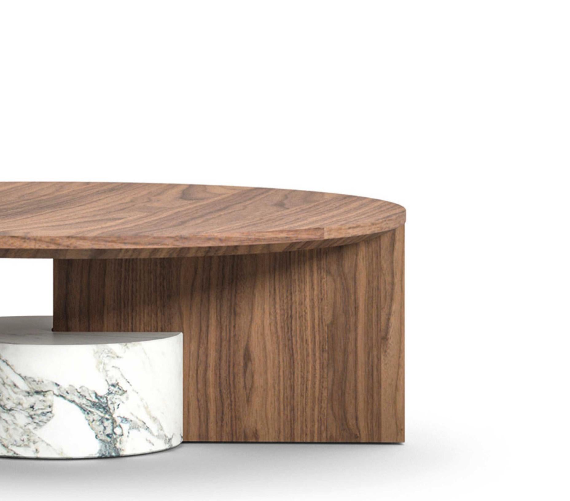 Contemporary Patricia Urquiola Set of Two Sengu Low Table For Cassina For Sale
