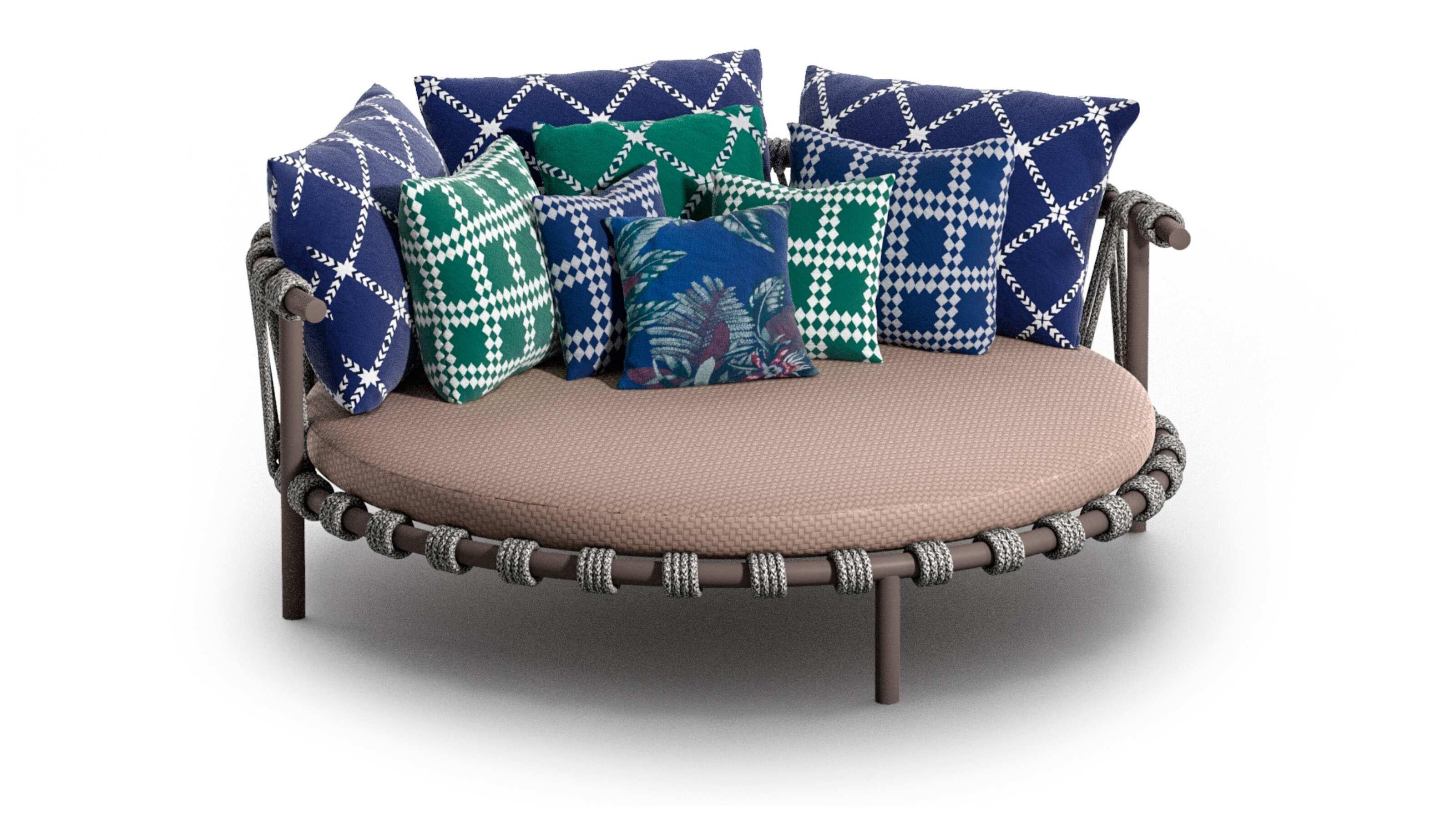 Italian Patricia Urquiola Trampoline 561 Lovebed For Cassina For Sale