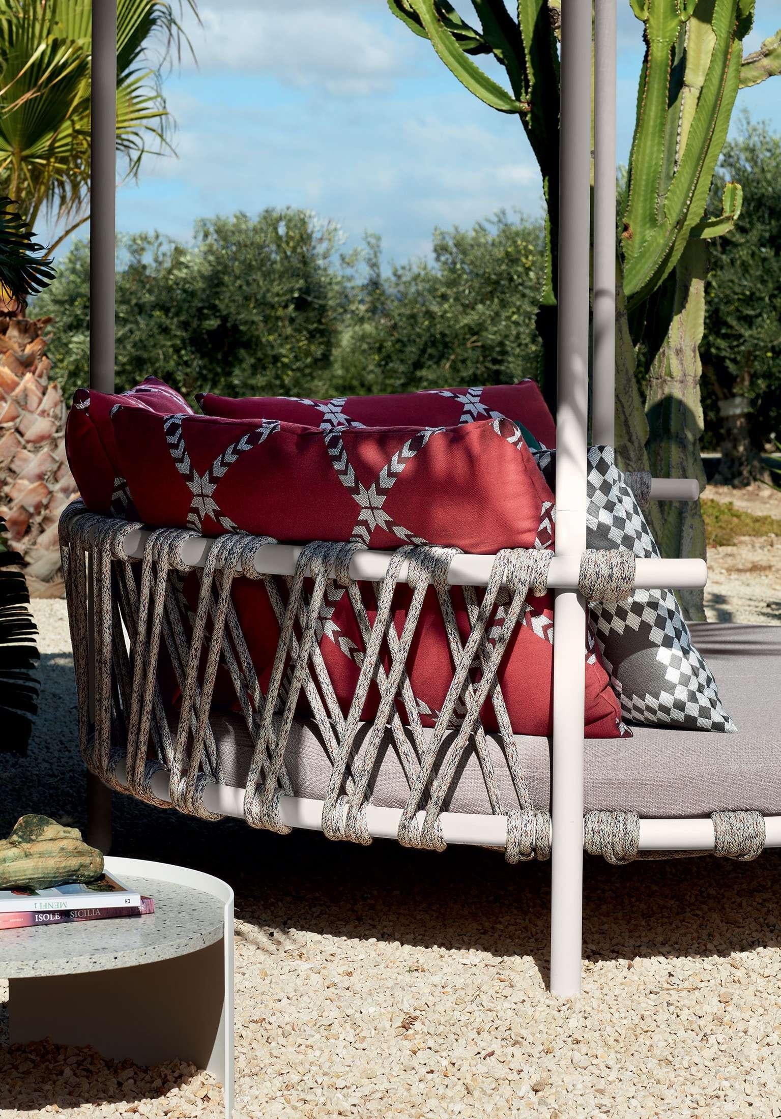 Outdoor sofa designed by Patricia Urquiola in 2020. Manufactured by Cassina in Italy. 