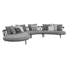 Patricia Urquiola ''Trampolin'' Sofa für draußen, Stahl, Seil und Stoff von Cassina