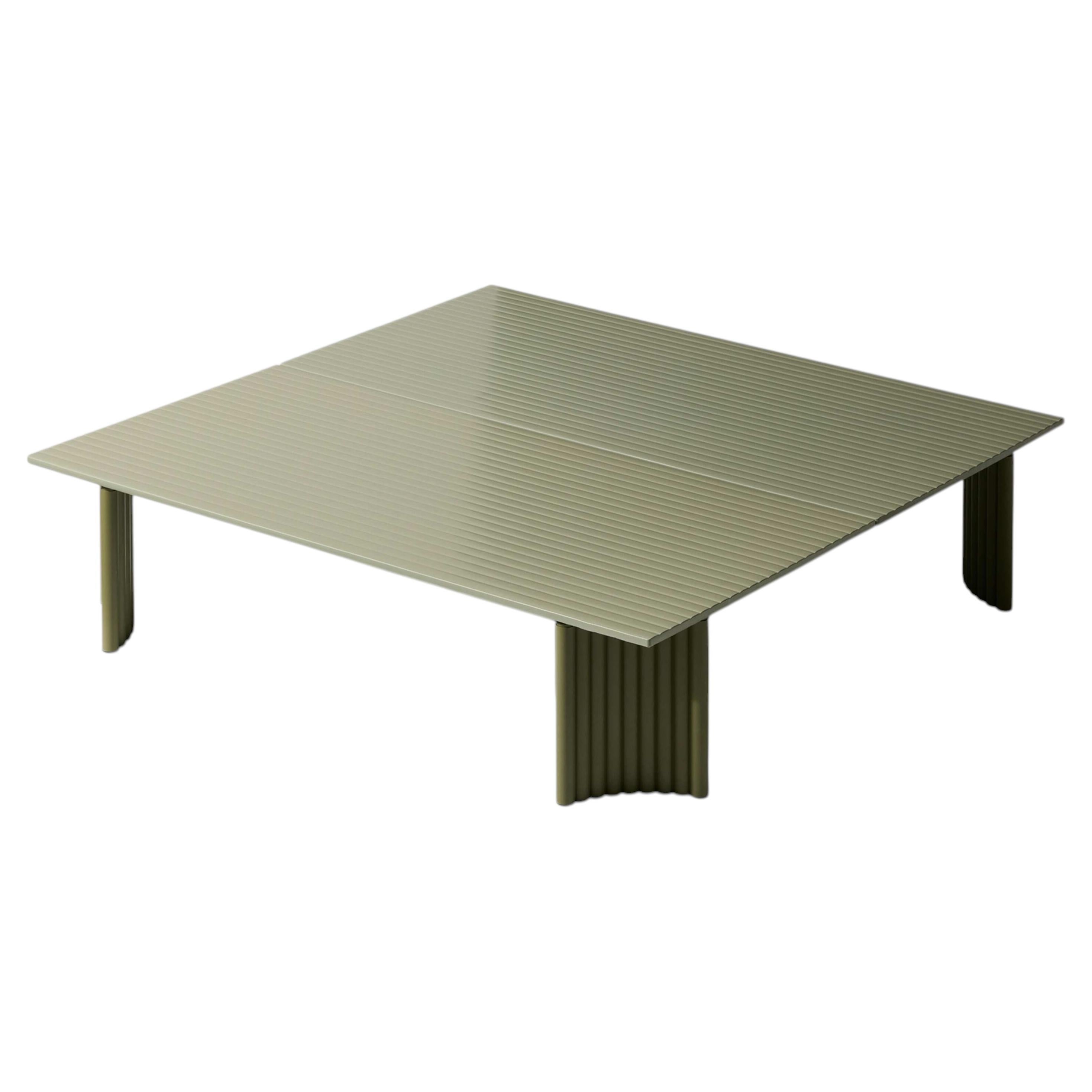 Patricia Urquiola Vidalenta Green Outdoor Coffee Table for Cassina For Sale