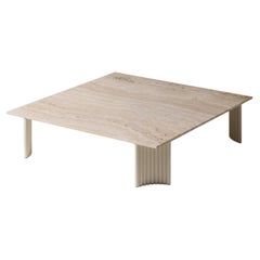 Patricia Urquiola Vidalenta Outdoor Coffee Metal and Marble Table for Cassina