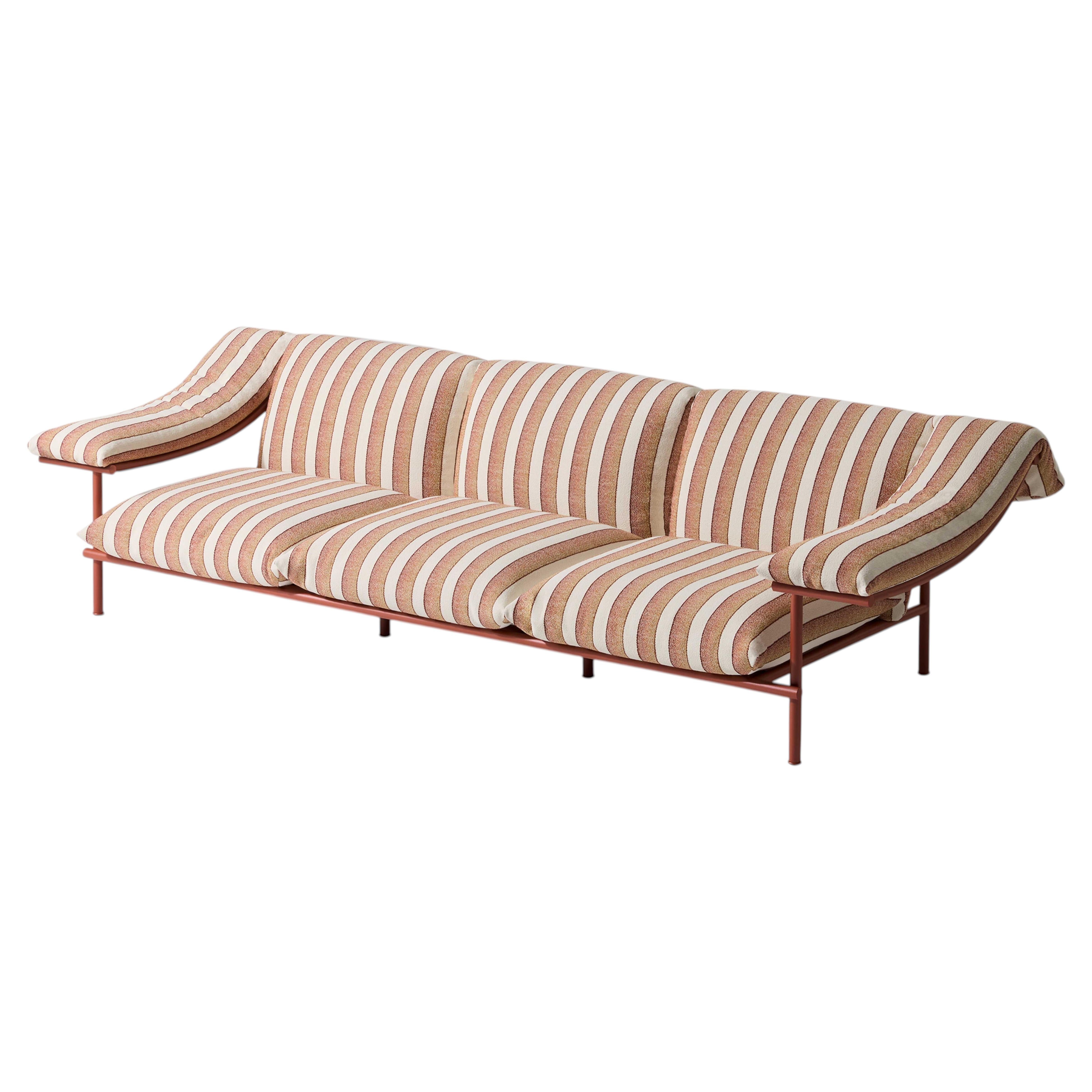 What is a sofa without a back called?