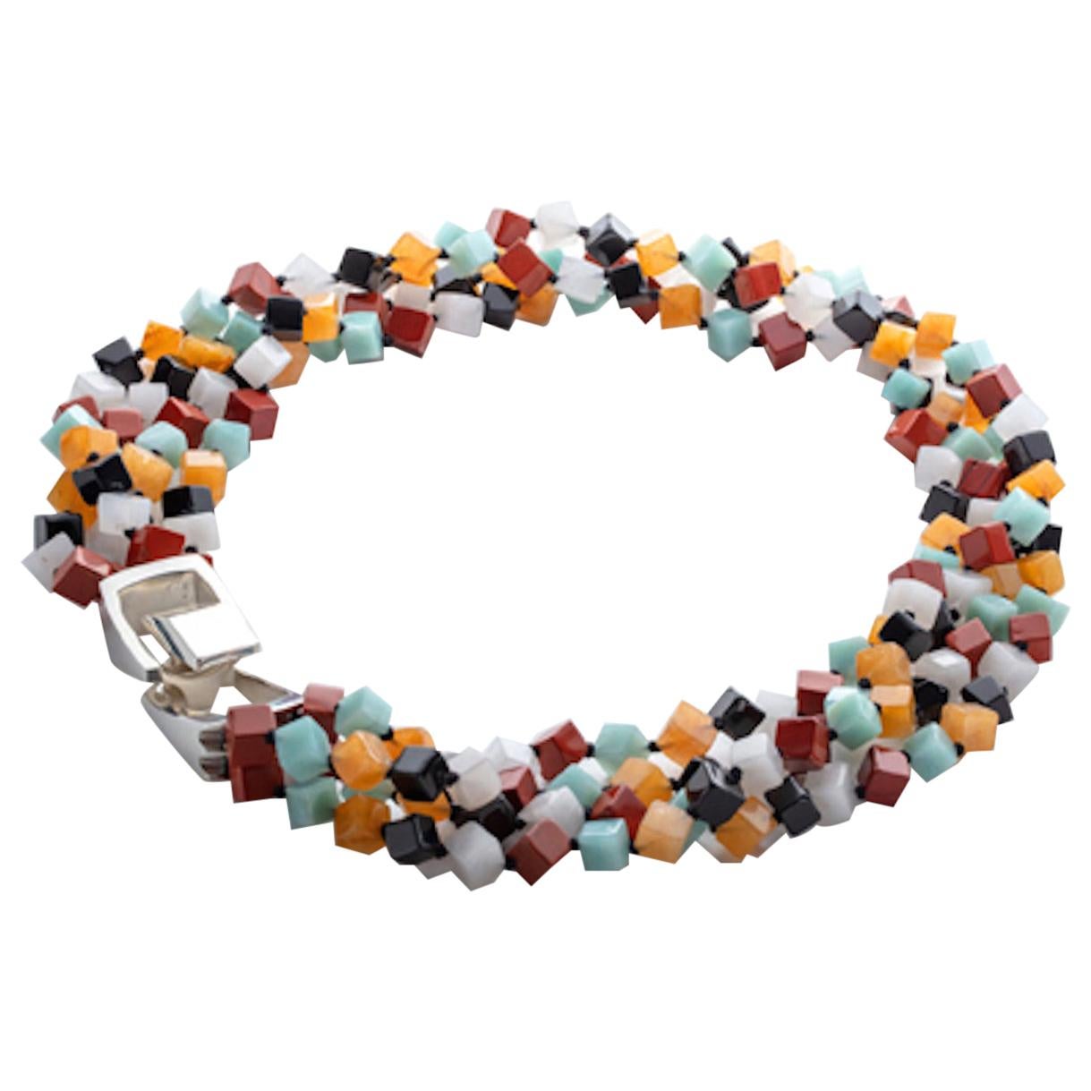 Patricia von Musulin Multi Color Jade Necklace