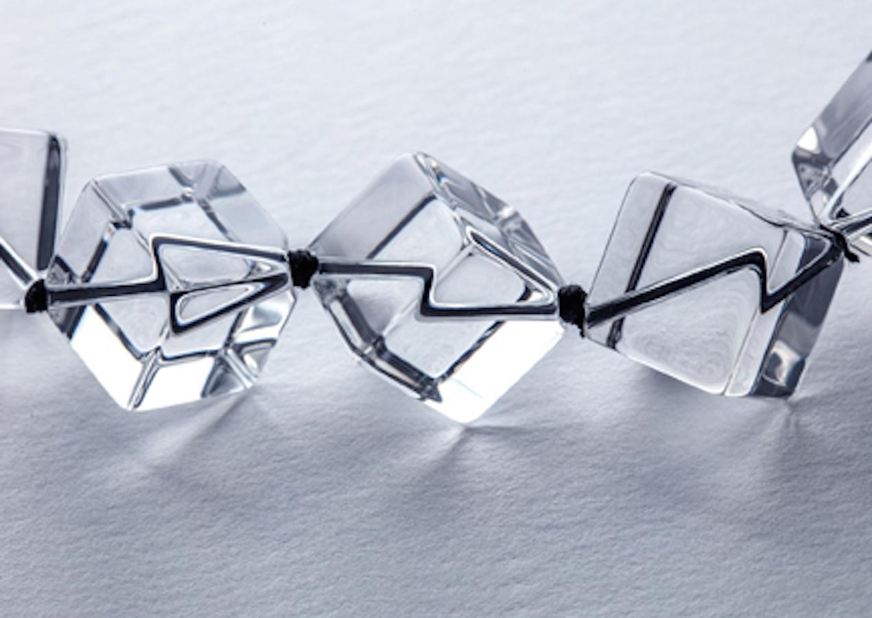 Women's Patricia von Musulin Rock Crystal Cubes Necklace