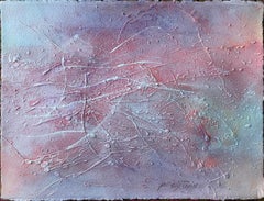 Patricia Zippin "Temescal 3" Pintura abstracta de los años 80 Academie Julian París