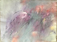 Patricia Zippin "Tillamook Flight 5 of 12" 1980s Abstract Painting