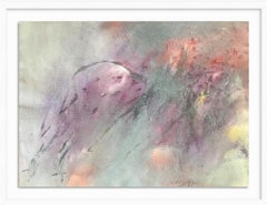 Patricia Zippin "Vuelo de Tillamook 5 de 12" Pintura abstracta de los años 80