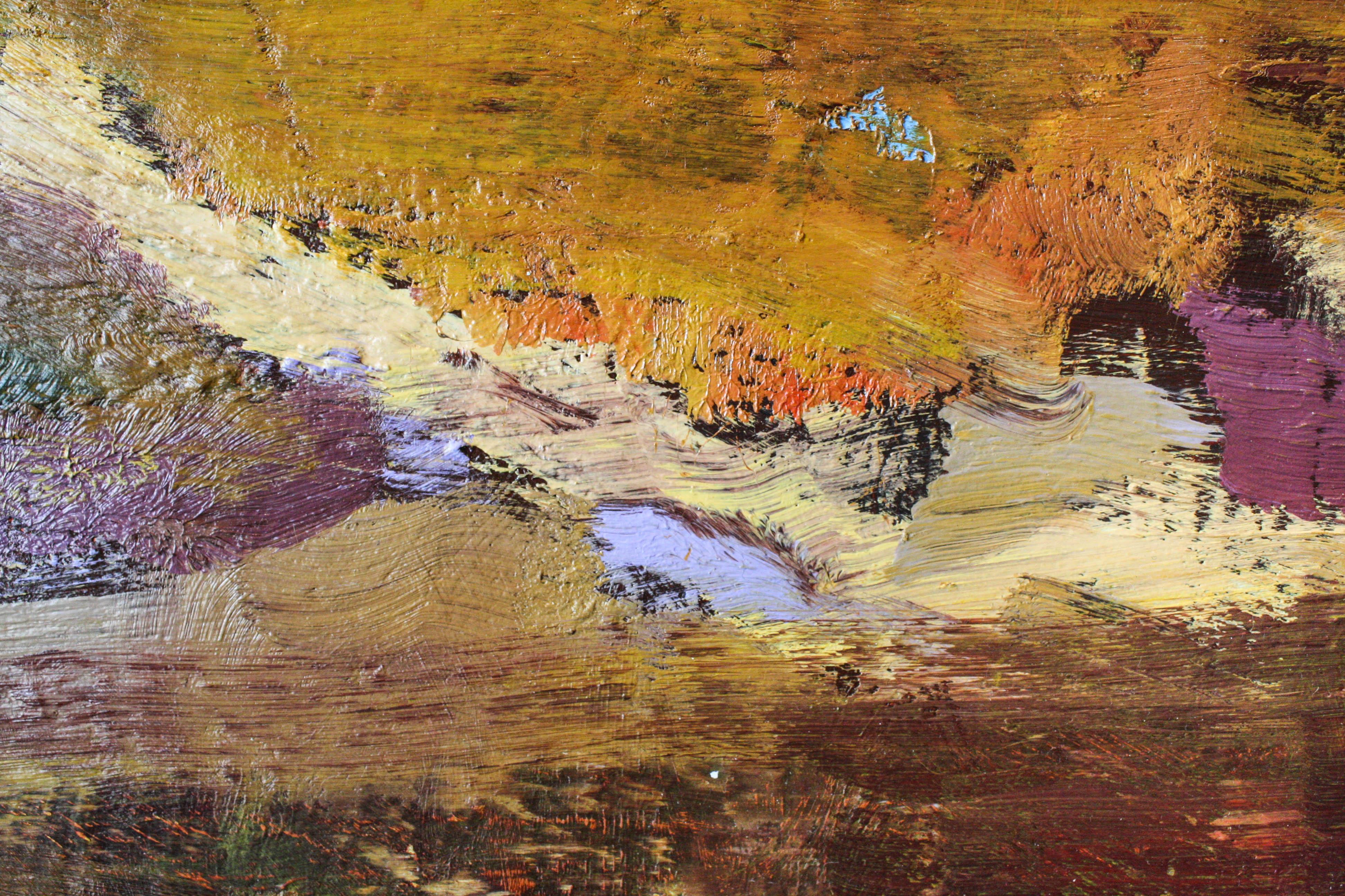 Rise - Abstract Expressionist Painting by Patrick Adams