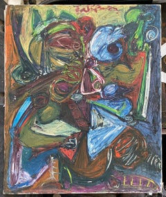 Patrick Boudon (1944–2019), «Composición abstracta», Escuela de París, 1963
