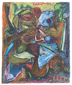Patrick Boudon (1944–2019), «Composición abstracta», Escuela de París, 1963