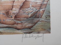 Surrealist Body - Handsigned lithograph, 125 copies