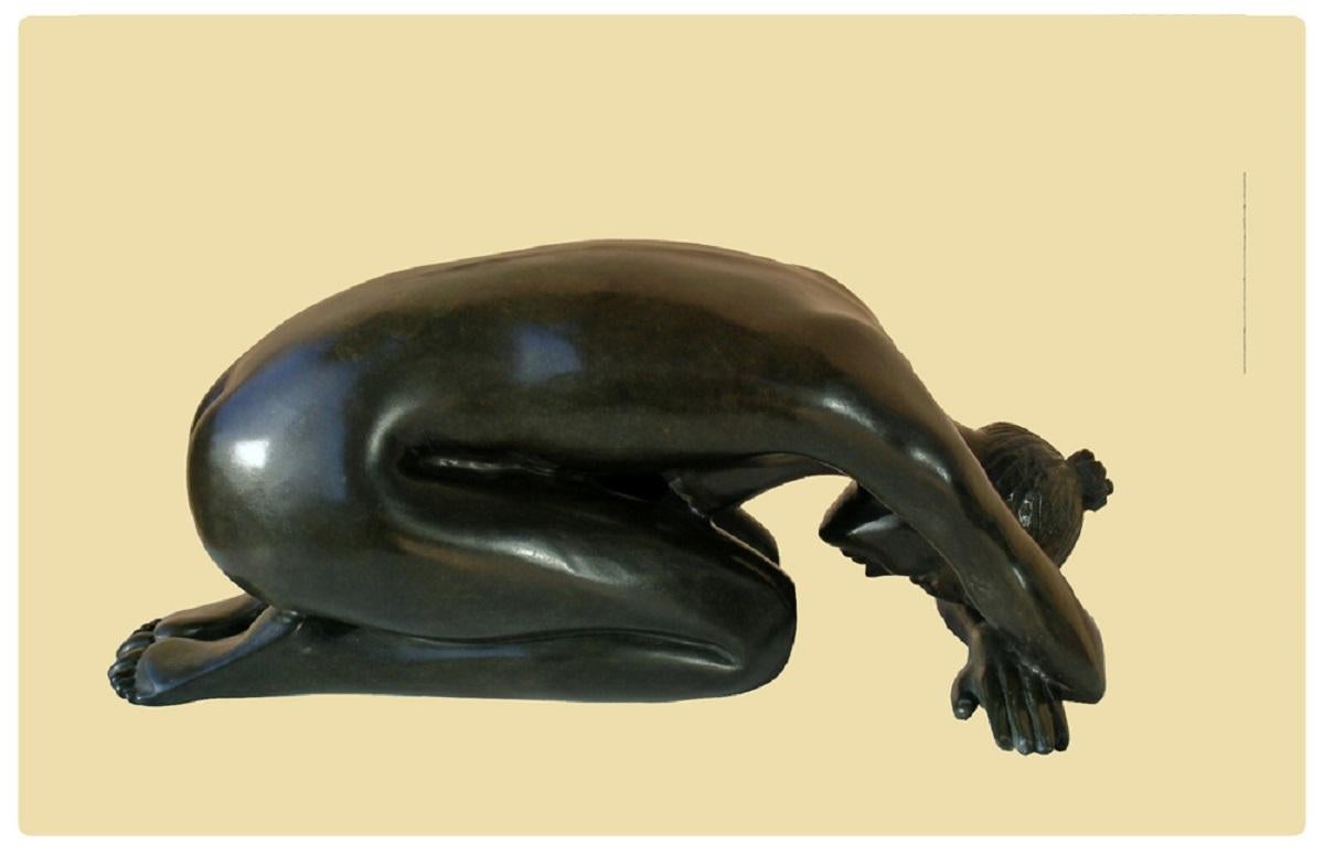 Nude Sculpture Patrick Brun - Au dos d'Anne