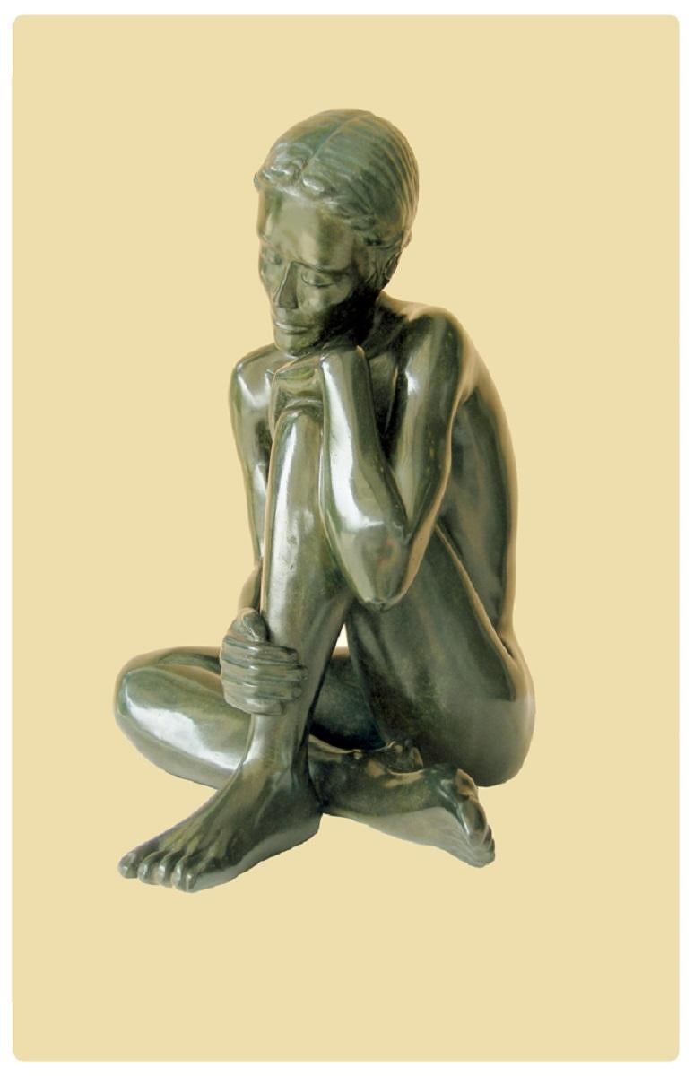 Figurative Sculpture Patrick Brun - Bahia